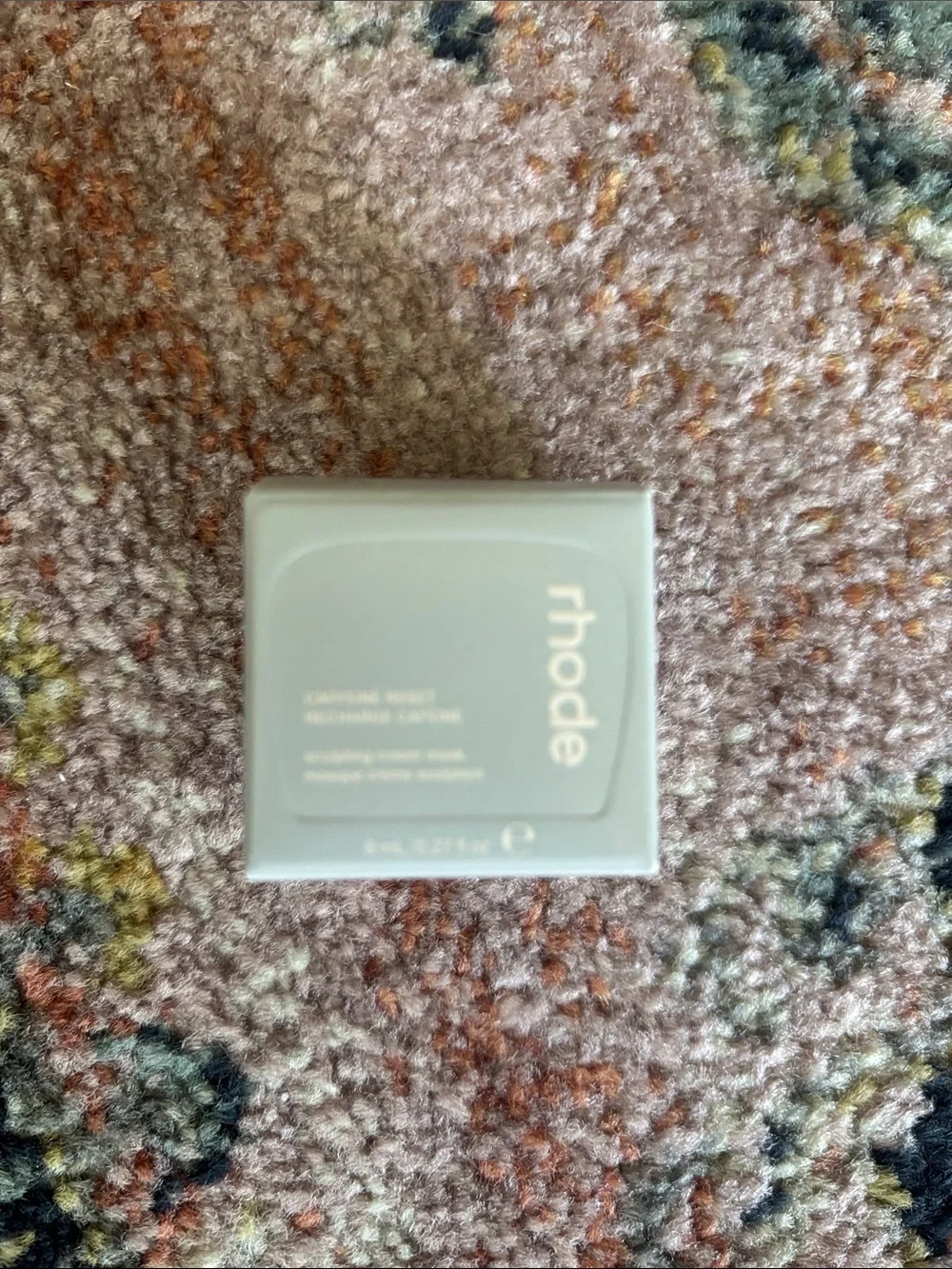 Rhode Caffeine Reset Sculpting Cream Mask Deluxe Sample Glow Depuff Lift NEW